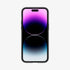 ACS04766 - iPhone 14 Pro Max Case Thin Fit in black showing the back